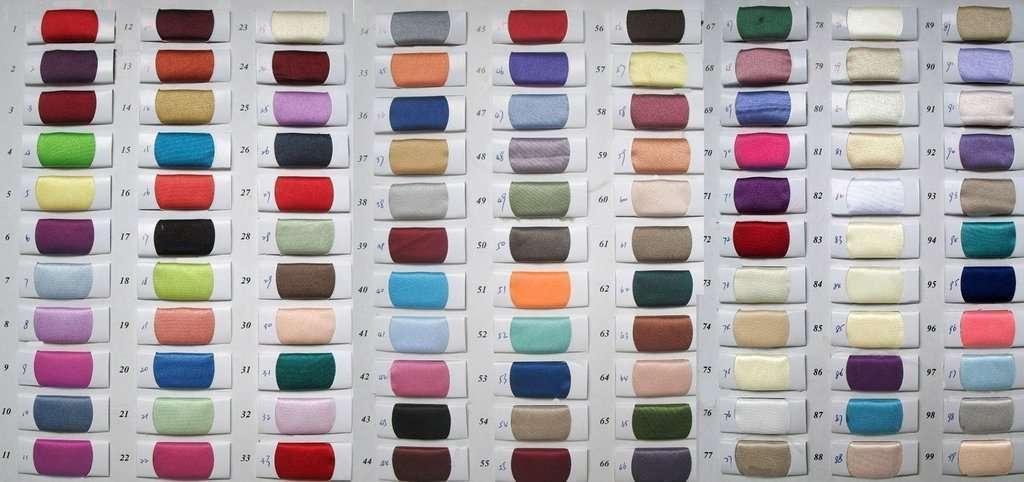 Elastic Woven Satin color 弹力色丁  moban - Image 5